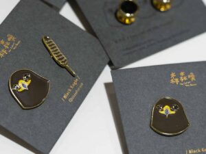 林鵰徽章磁鐵組